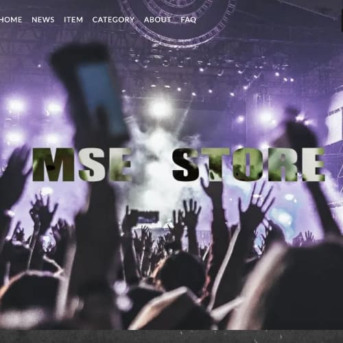 MSE Storeのサイトリニューアルのお知らせ